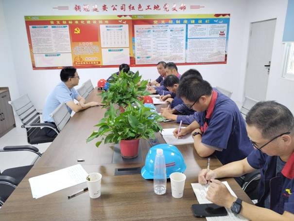 公司開展第三季度安全、環(huán)保、消防綜合檢查 